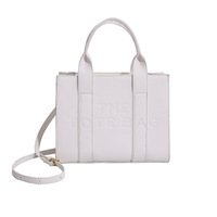 Tas Selempang Wanita Warna Solid Logo Custom Bahan PU Tahan Air dengan Ritsleting, Tas Bahu untuk Aktivitas Sehari-hari, Perjalanan Santai, dan Liburan