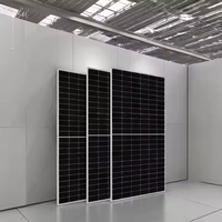 Panel Surya JA Solar JAM54D40 LB 430W-455W Bifacial N-Type 445W Kaca Ganda untuk Sistem Energi Rumah dan Komersial