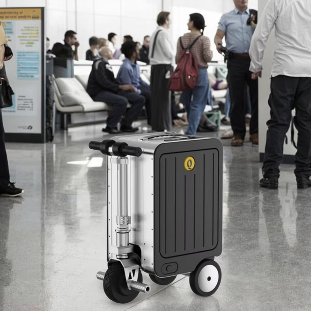 Latest Model Multi-Functional Smart Luggage Case One-Key Speed Limit LED Atmosphere Lamp TSA Customs Trolley Aluminium Frame