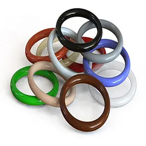 Rubber Ring Food Grade Colored Various Size Silicone Rubber Matte Surface O Ring