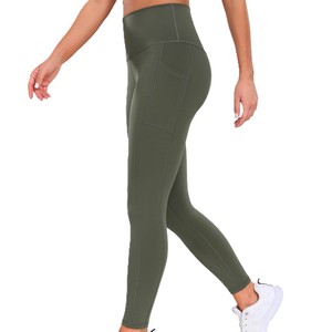 New Top Selling <b>Women</b> Solid Seamless Yoga <b>Leggings</b> High Waist Elastic Breathable Full Length <b>Leggings</b> For <b>Women</b> - Product Image 4