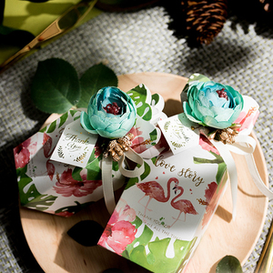 Scatola regalo rettangolare Art Paper e sacchetti di carta per caramelle matrimonio fidanzamento e decorazione bomboniera - Product Image 5