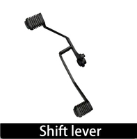 Nouvelle Levier de Vitesses Universel en Aluminium CNC pour Moto, Leviers de Changement de Vitesse Talon-Orteil Softail, Repose-Pieds Confortables de Remplacement