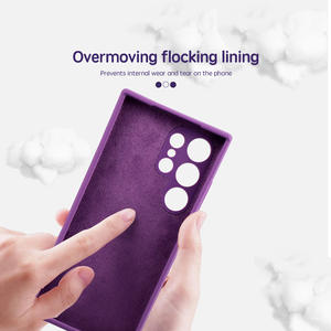 Custodia JOYPORODO S003 per Samsung S26 Ultra, in silicone a copertura totale con protezione per fotocamera, compatibile con Samsung <span class=keywords><strong>S21</strong></span> S22 S23 S24 S25 S26, custodia per Android. - Product Image 4