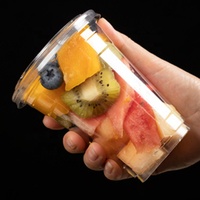 Direct van de fabrikant: Eco-vriendelijke Boba Bubble Tea, fruitsap en slush bekers van plastic met deksels.