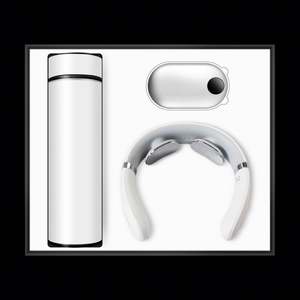 Nouvelle tasse à contrôle de température avec massage du cou/du rachis cervical et chauffe-mains Power Bank 10000 mAh pour coffret cadeau de bureau promotionnel - Product Image 2