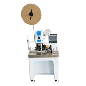 Automatic Electric Wire Stripping and Single Ring Terminal Bulk Insulated Crimp Ferrule Crimping Machine