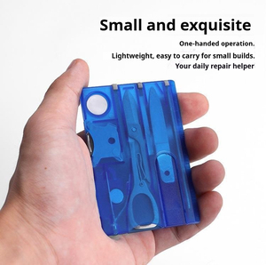 Hikeon Kit di Sopravvivenza Portatile 10-in-1 Multifunzione per Emergenze all'Aperto, <span class=keywords><strong>Set</strong></span> Cacciaviti in Acciaio Inox con LED - Product Image 5