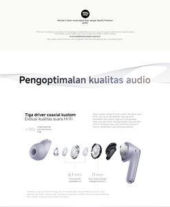 <span class=keywords><strong>Audífonos</strong></span> In-Ear <span class=keywords><strong>Redmi</strong></span> <span class=keywords><strong>Buds</strong></span> 6 Pro con Indicador LED de Batería Chipset Qualcomm Bluetooth V5.3 Función Impermeable Color Rojo - Product Image 4