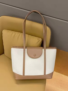 Sac à bandoulière en cuir véritable pour femmes, nouveau modèle, sac à main de luxe, couleur unie, sac messager, fermeture à glissière - Product Image 5