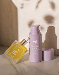 OEM Natural nutriente previene la crema per le smagliature, Set di siero per la pancia dorata per la gravidanza, le donne dopo il parto - Product Image 4