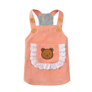 JXANRY Pet <strong>cat</strong> and Dog Cute Bear-style Baby Pants <strong>for</strong> Kittens and Puppies Teddy Yorkshire Small Dog Wrap Dress Bulldog <strong>Clothes</strong> - Product Image 3