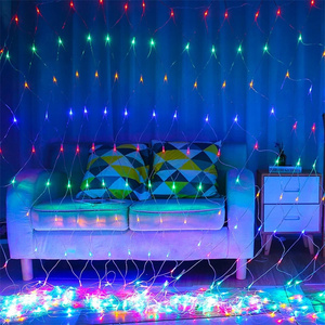 Grande <span class=keywords><strong>soffitto</strong></span> impermeabile all'aperto della decorazione dell'albero di natale ha condotto le luci della rete da pesca delle fate luce della stringa di meich - Product Image 1