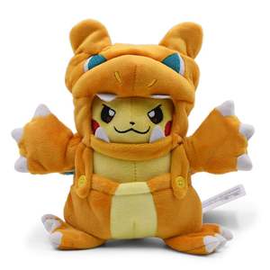 Superventas de tendencia lindo Animal de peluche juguetes de peluche de dibujos animados <span class=keywords><strong>Henshin</strong></span> muñeco de peluche Kawaii Pikachu juguetes de peluche - Product Image 6