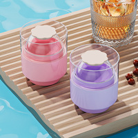 Moule à glaçons sphériques grand format pour whisky, bac à glaçons en PP au design moderne et minimaliste - Indispensable pour les glaçons faits maison