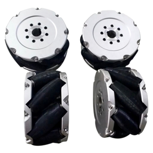 SS 6 טון עומס תעשייתי <span class=keywords><strong>mecanum</strong></span> גלגל מלגזה <span class=keywords><strong>mecanum</strong></span> גלגל omni גלגל - Product Image 1