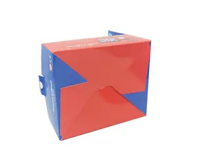 Kotak Display permen karet cokelat cetak kustom untuk kotak kertas kemasan permen toko ritel makanan