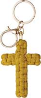 Porte-clés tressé à la main style bohème, vintage, léger, imperméable, accessoire de voiture, pendentif souple pour sac, cadeau