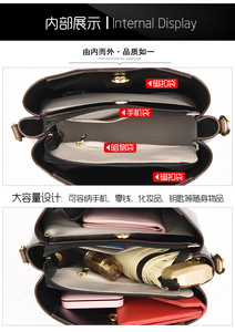 Bolso de Mano de Color Sólido Simple y Moderno, de Cuero PU Suave, Gran Capacidad, Portátil, Bolso de Hombro para Compras, Bolso Bandolera para Mujer - Product Image 5