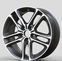 Pour Hyundai Passenger Car17 Jantes en alliage de 18 pouces pour Accent Click Elite I20 Active Coupé Getz I25 Solaris Xcent Verna RV