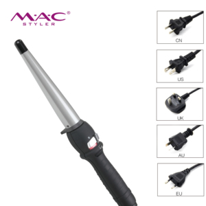 <span class=keywords><strong>Rizador</strong></span> de Pelo <span class=keywords><strong>Cónico</strong></span> de Cerámica <span class=keywords><strong>Profesional</strong></span>, Eléctrico, Temperatura Ajustable 200°C, Calentamiento Rápido, para Salón y Uso Doméstico - Product Image 6