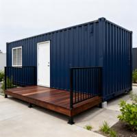 Maison en conteneur cubique haute-6m X 2.4m X 3.2m, hauteur supplémentaire, intérieur spacieux