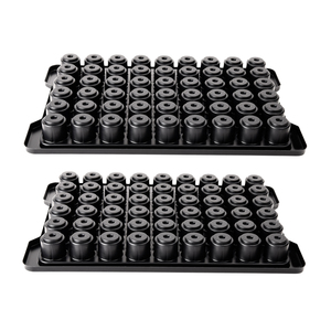 Bán buôn tùy chỉnh 45 sâu răng pin điện tử thành phần khay sản phẩm điện tử khay chống tĩnh điện khay nhựa điện tử - Product Image 1