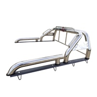 Barre de protection de cabine robuste en acier inoxydable massif pour GWM Pao Hilux Revo D-max Ranger Triton L200 Tacoma Mazda Nissan