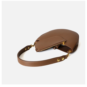 2 bolsas clásicas de piel suave con forma ovalada para axila y billetera fina - Product Image 6
