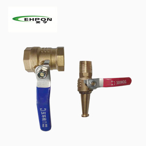 Válvula de Bola de Latón Ehpon de 1/2 Pulgada con Rosca para Agua, 300WOG, Uso Industrial - Product Image 2