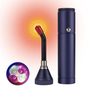 ไฟฉายอินฟราเรดลูเมนไบรท์ 5led 460-900nm ไฟตรวจช่องปากแบบชาร์จไฟได้พร้อมฟังก์ชั่นจับเวลา - Product Image 2