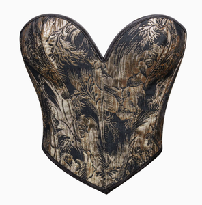 Ensemble femme Viviblook Z0119ST02, haut et short imprimés sans bretelles, sexy, shapewear, grande taille, deux pièces - Product Image 2