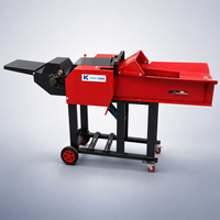 Machine à pétrir la paille à lames multiples, personnalisée OEM, pour usine d'aliments pour animaux, avec bande transporteuse de traitement, entretien facile, vente en gros