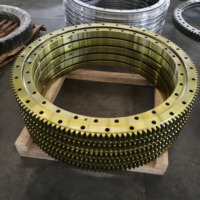 Roulement d'orientation FH pour automatisation de bras robotisé, contact à quatre points, matériaux 42CrMo et 50Mn, lubrification par anneau d'huile, métrique