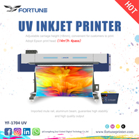 Impresión UV Impresora eco-solvente Impresora de inyección de tinta UV 1700 Impresora i3200 4 cabezales de impresión