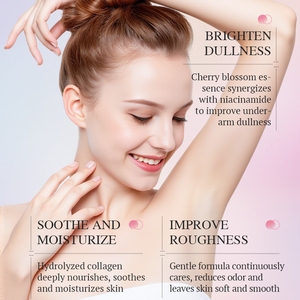 KORMESIC - Crema Blanqueadora para Axilas Sakura de 50 g, Loción Corporal para Axilas, Crema con Niacinamida, Hidratante e Iluminadora - Product Image 2