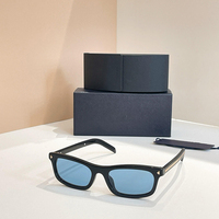 Nouvelles Lunettes de Soleil Rectangulaires Tendance en Acétate de Luxe Modèle 0PRB11SF – Lunettes de Soleil Designer Unisexe Haute Couture