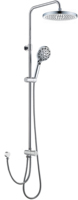 OEM ODM Filigrane Usine Système de douche au plafond Salle de bain Colonne de douche Ensemble robinet Moderne Chrome Ensemble de douche