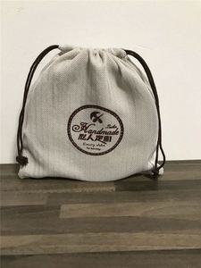 Bolsas de Algodón con Cordón Personalizadas, Grandes, con Diseño Chevron, Reciclables, para Regalos, Ropa, Corbatas, Cinturones, Accesorios para el Cabello, con Logotipo de Marca Personalizado - Product Image 3