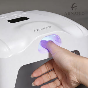 Lámpara de Uñas LED <span class=keywords><strong>UV</strong></span> de Doble Zona con Sensor de 72W, de Nuevo Diseño, con Curado Rápido para Salón y Uso Doméstico, Estilo Portátil con Enchufe - Product Image 3