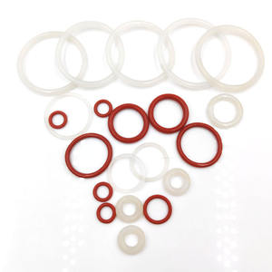 โอริงซิลิโคนสีขาว 1.5 มม. เส้นผ่านศูนย์กลางลวด 5-40 มม. เส้นผ่านศูนย์กลางภายนอก กันน้ำ ทนอุณหภูมิสูง ปะเก็นซีล - Product Image 1