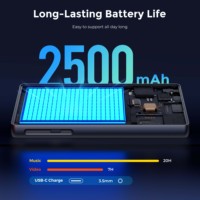 Reproductor MP3 de 5 Pulgadas con Pantalla Táctil, Reproductor MP4 y MP3 Android para Niños con Reproductor de Música y Vídeo con Bluetooth y WiFi