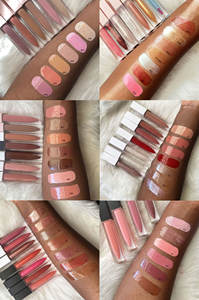 Crea tu Propio Set de Maquillaje de Marca, Brillo Labial al por Mayor, Logotipo Personalizado, Brillo Labial Vegano de Marca Privada en Tonos Nude - Product Image 2