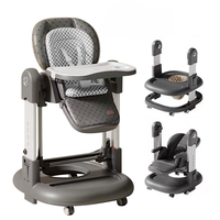 Nouveau design multi-fonction chaise haute de salle à manger pour bébé marcheur pliable chaise d'alimentation pour bébé balançoire chaise berçante 3 en 1