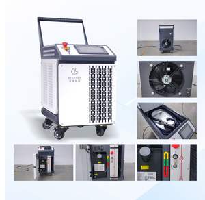 Machine de nettoyage laser à fibre d'impulsion 100W 200W certifiée CE nouvelle condition garantie de 2 ans facile à utiliser pour nettoyer le métal de peinture - Product Image 2