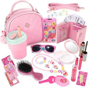 Offre Spéciale : Kit de Maquillage Princesse pour Enfants – Sac Cosmétique de Jeu d'Imitation et Jouet de Beauté Tendance - Product Image 5
