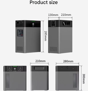 Nouvelle Station d'Énergie Portable 2026 à Succès Commercial 1000W 2000Wh MPPT LiFePO4 avec Onduleur à Onde Sinusoïdale Pure, Lampe Torche et Générateur Solaire - Product Image 5