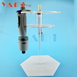 Soporte giratorio para pipetas Jingchuang, soporte acrílico de 6 piezas para uso en laboratorio - Product Image 1