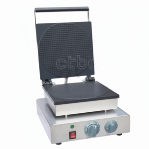 Fabricant de cornets antiadhésifs en acier inoxydable commercial industriel Kitchbox avec minuterie de 1 à 5 minutes - Product Image 1