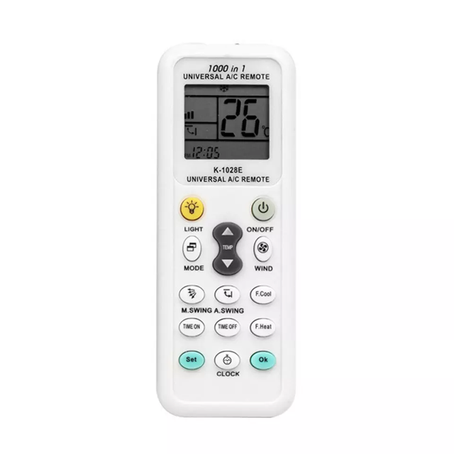 QD KT Universal Air Conditioner Remote Control Battery Powered Home Use Remote Controller